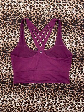 Lululemon purple sports bra